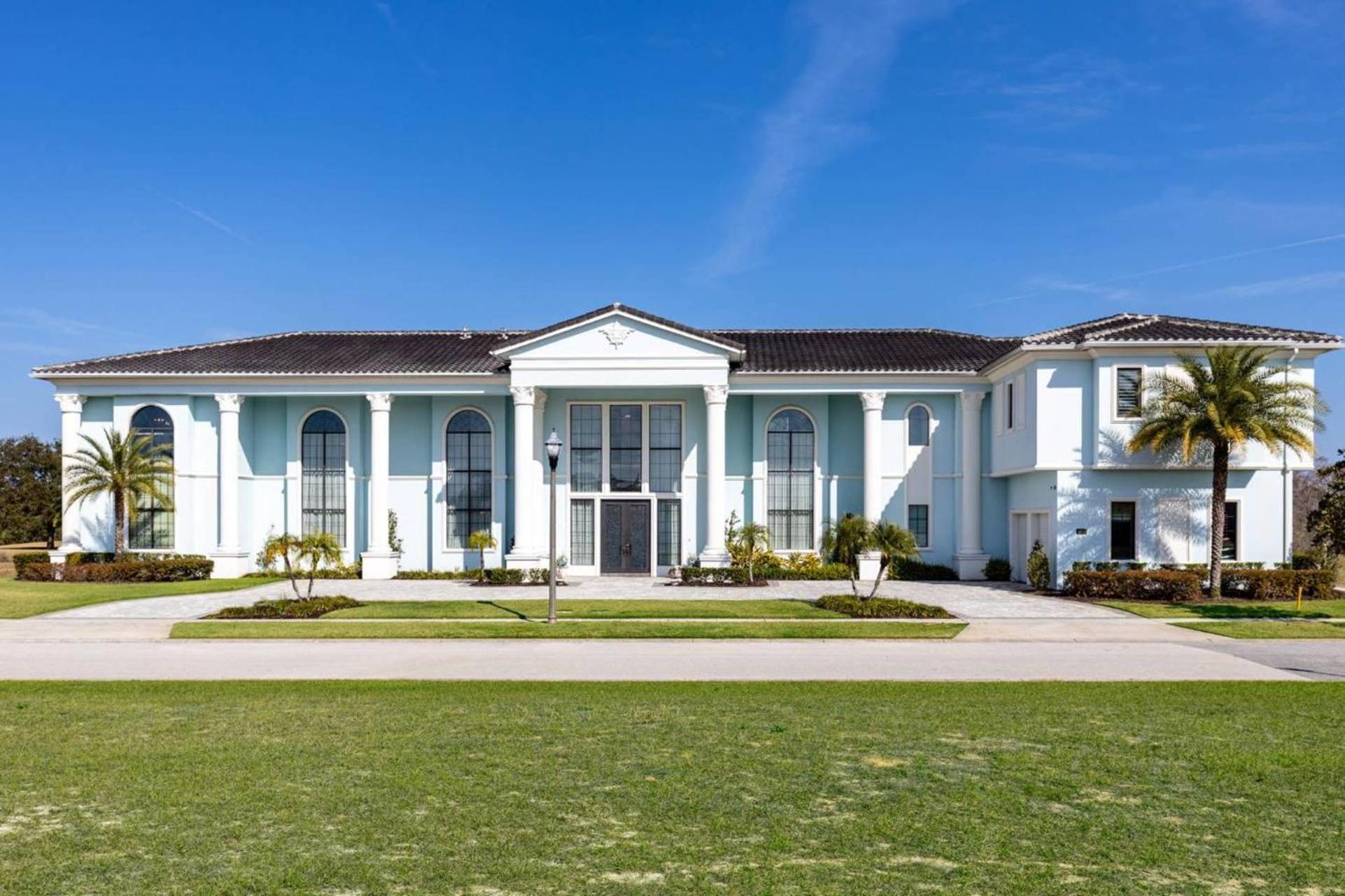 Beautiful 5 Star Mansion With Private Pool On The Prestigious Reunion Resort Orlando Mansion 6280 Kissimmee Eksteriør bilde