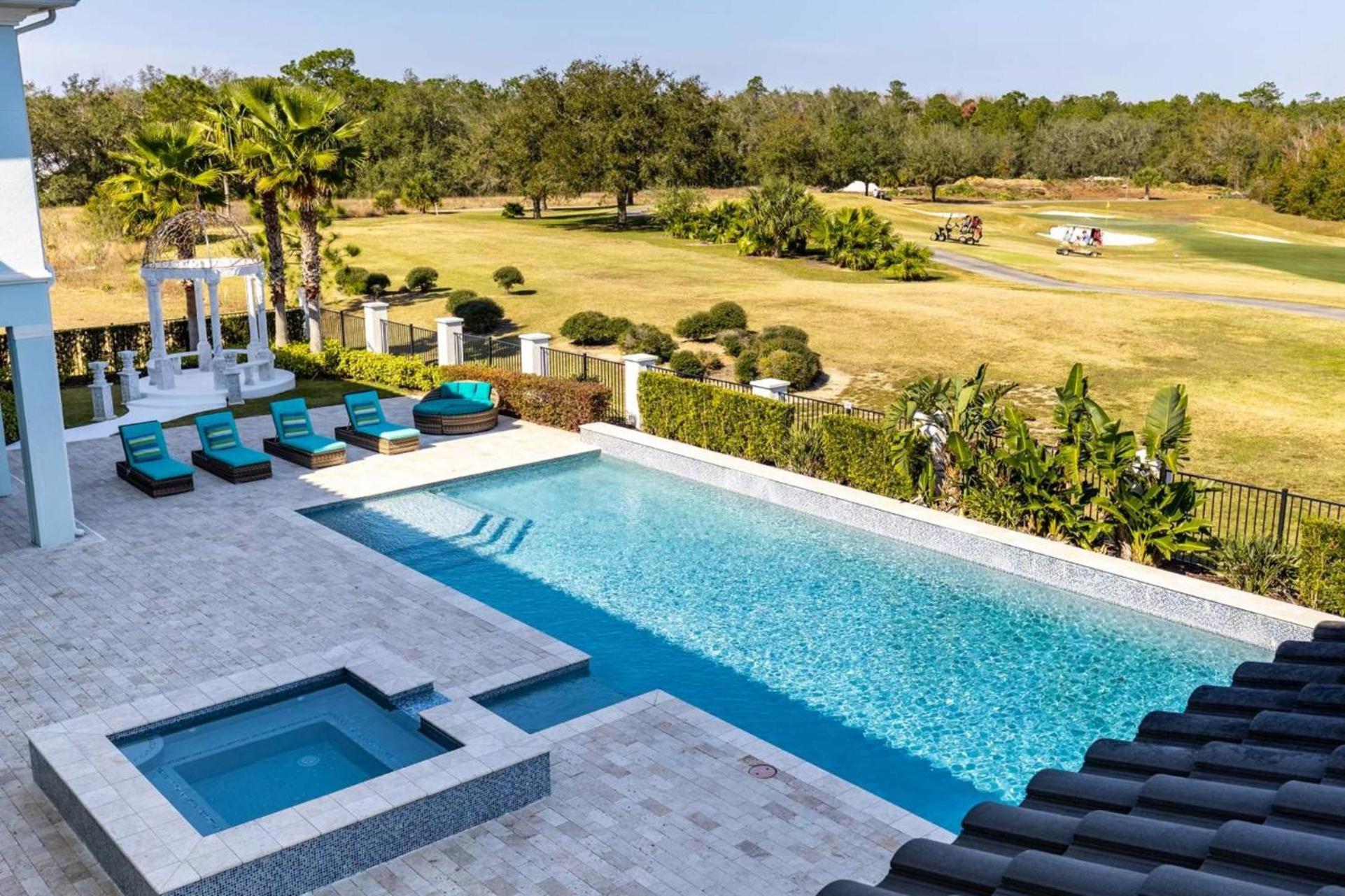 Beautiful 5 Star Mansion With Private Pool On The Prestigious Reunion Resort Orlando Mansion 6280 Kissimmee Eksteriør bilde