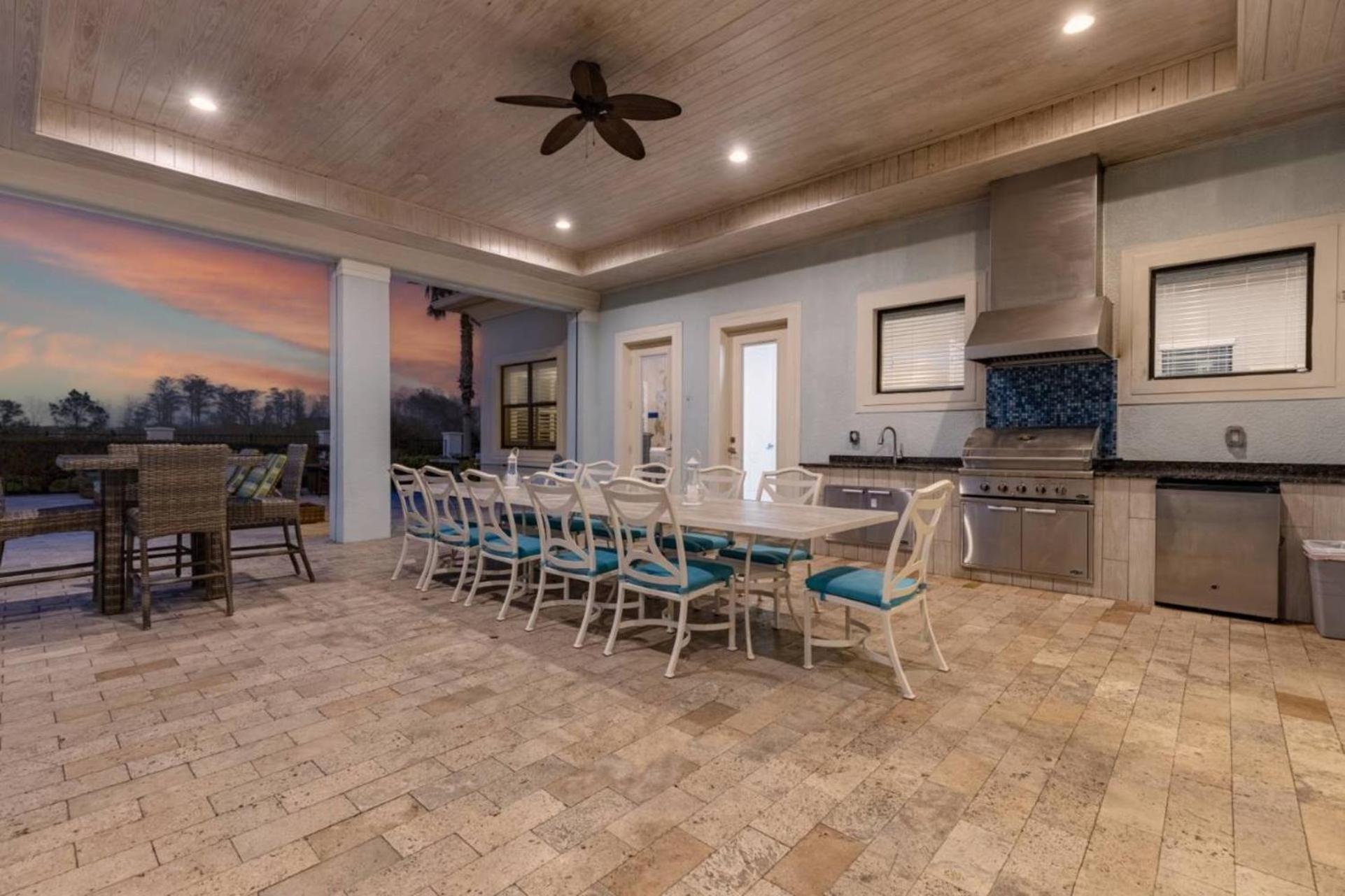 Beautiful 5 Star Mansion With Private Pool On The Prestigious Reunion Resort Orlando Mansion 6280 Kissimmee Eksteriør bilde