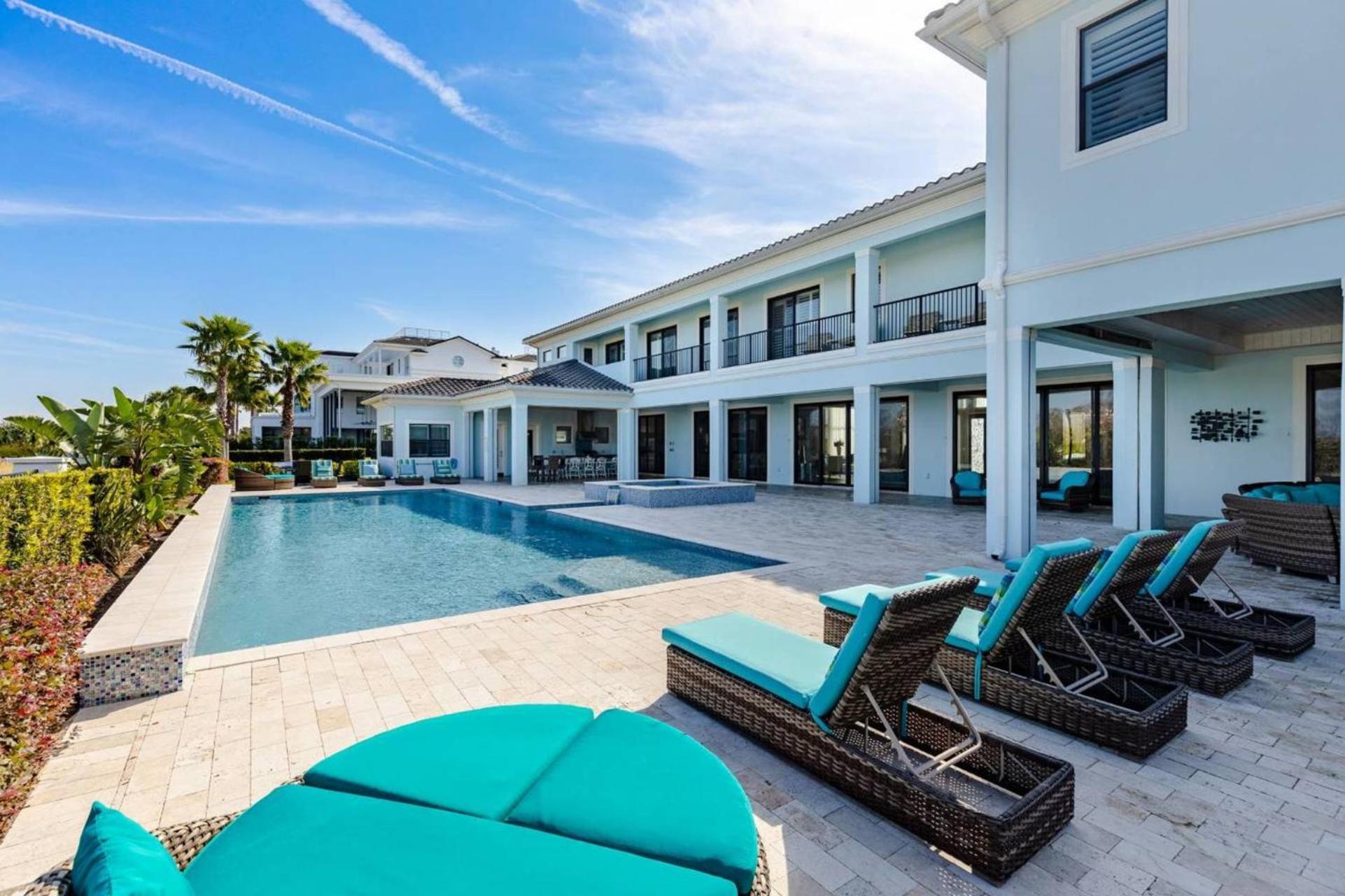 Beautiful 5 Star Mansion With Private Pool On The Prestigious Reunion Resort Orlando Mansion 6280 Kissimmee Eksteriør bilde