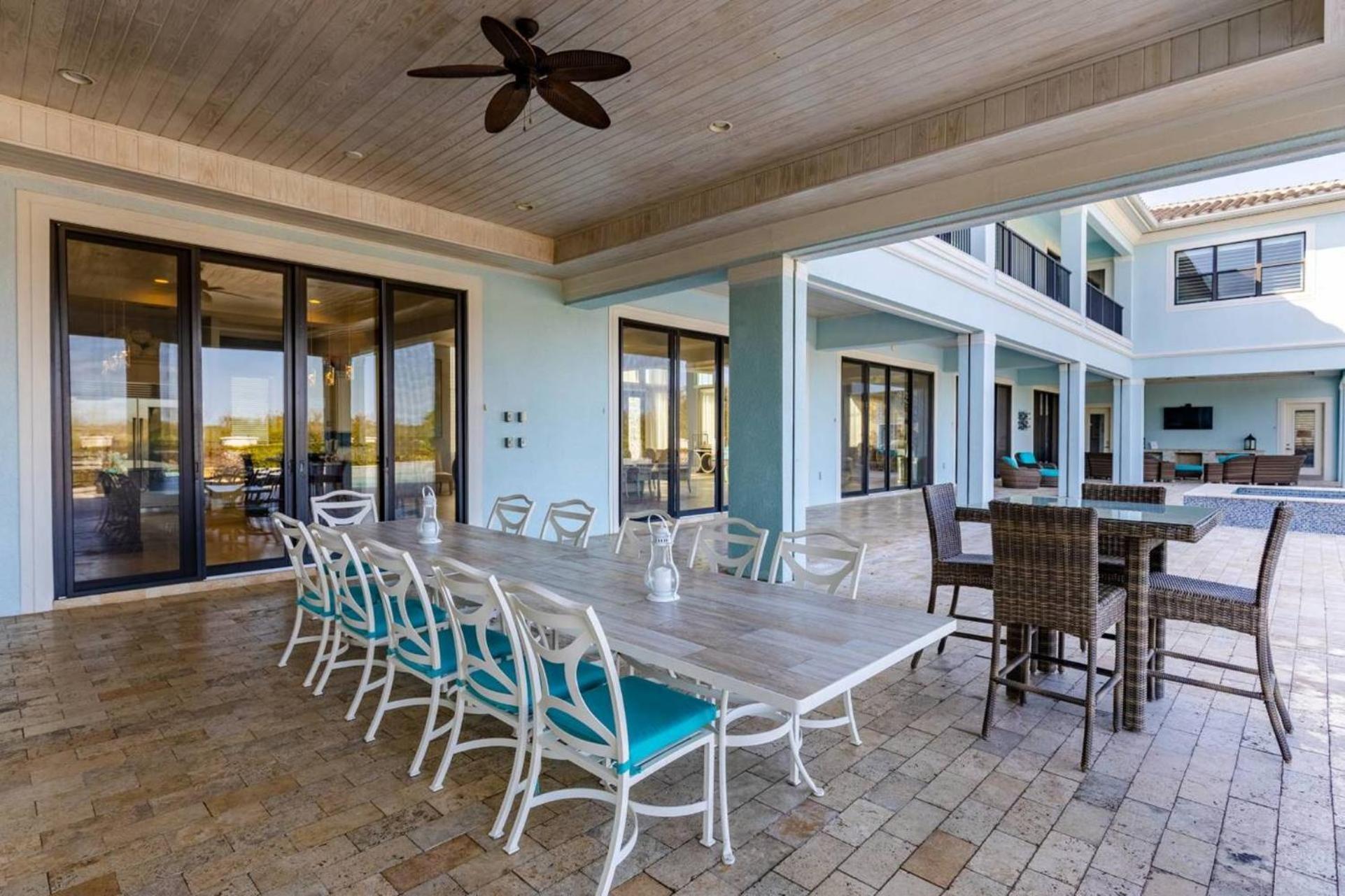 Beautiful 5 Star Mansion With Private Pool On The Prestigious Reunion Resort Orlando Mansion 6280 Kissimmee Eksteriør bilde