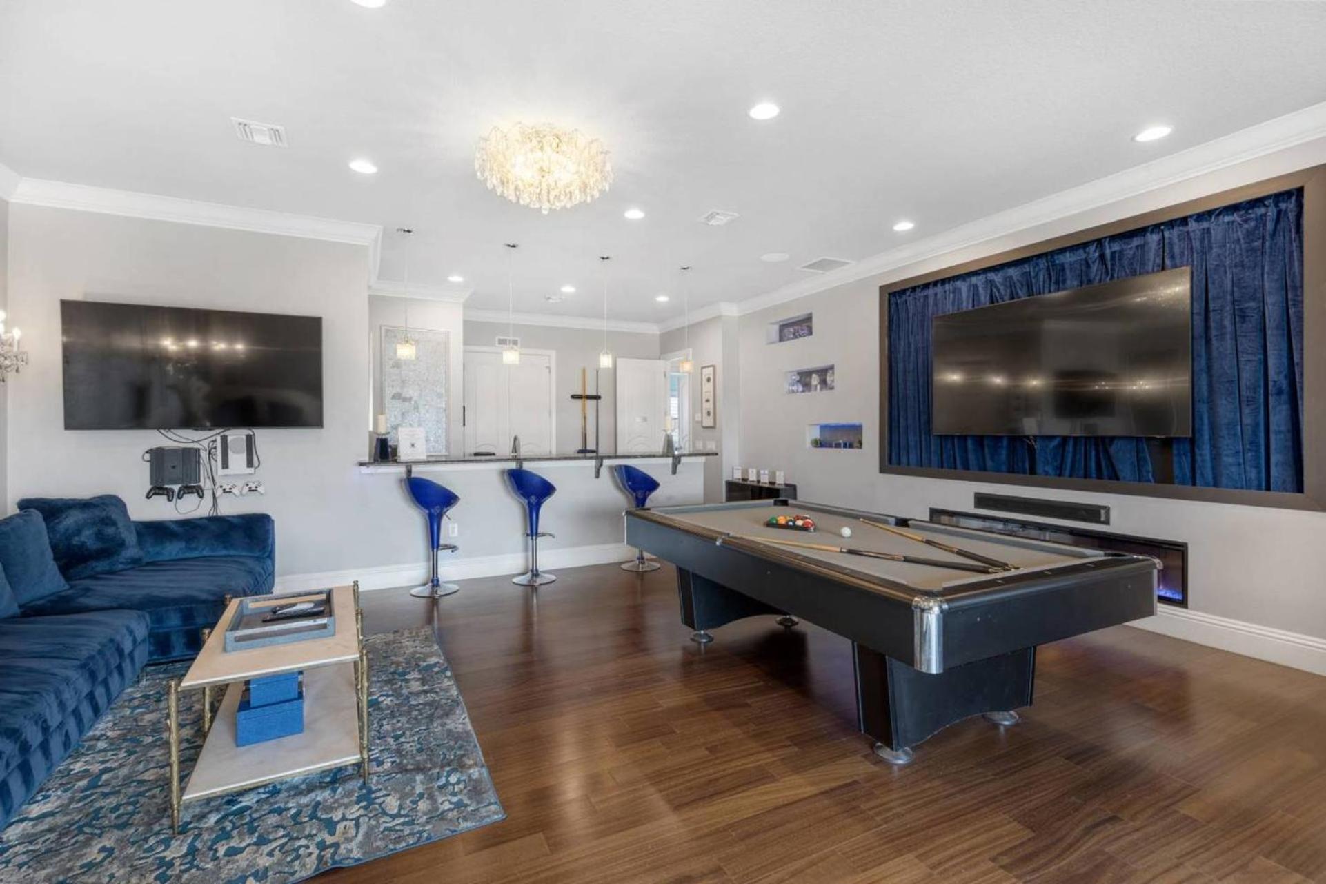Beautiful 5 Star Mansion With Private Pool On The Prestigious Reunion Resort Orlando Mansion 6280 Kissimmee Eksteriør bilde