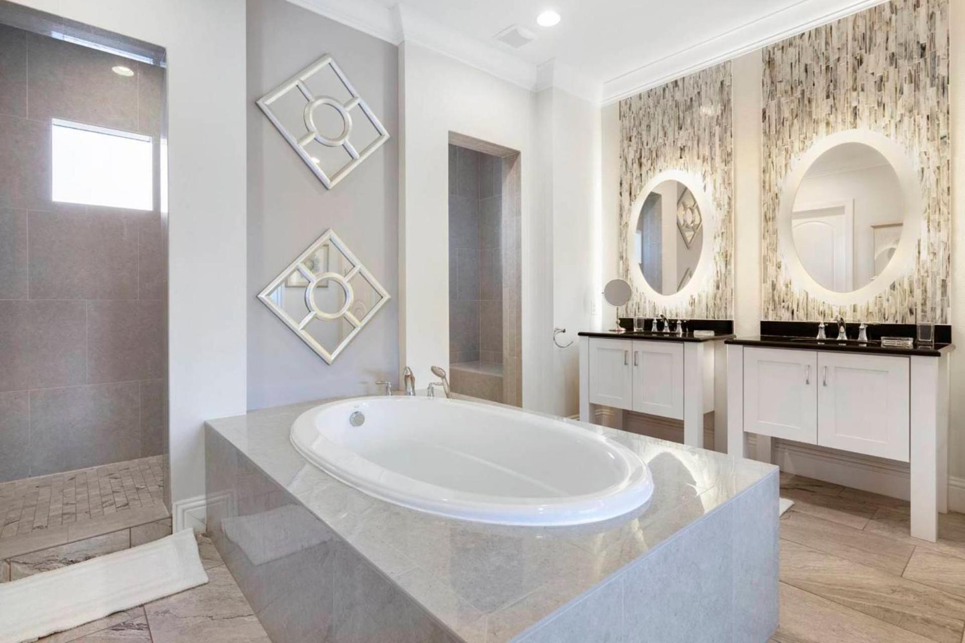 Beautiful 5 Star Mansion With Private Pool On The Prestigious Reunion Resort Orlando Mansion 6280 Kissimmee Eksteriør bilde