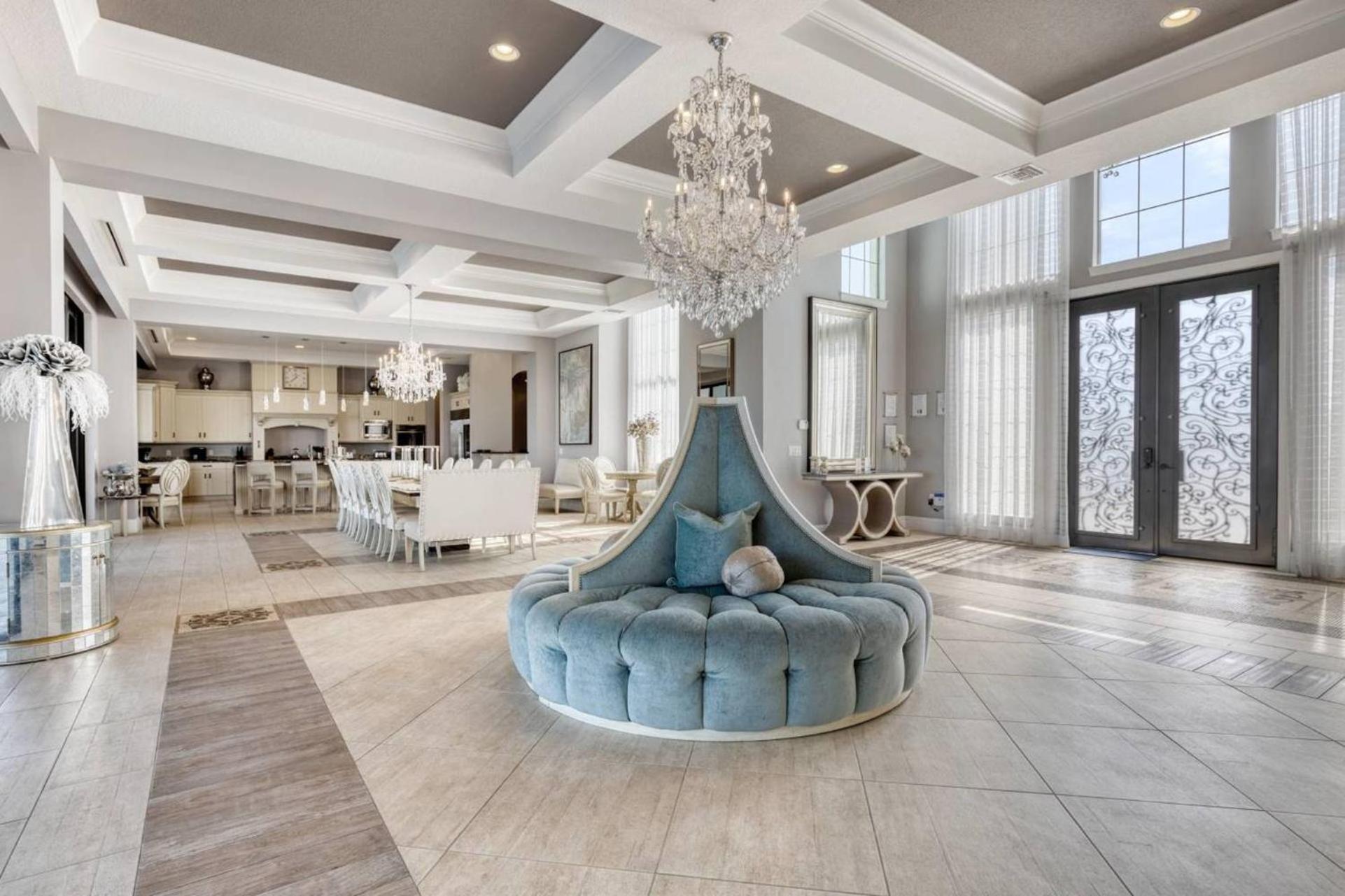 Beautiful 5 Star Mansion With Private Pool On The Prestigious Reunion Resort Orlando Mansion 6280 Kissimmee Eksteriør bilde
